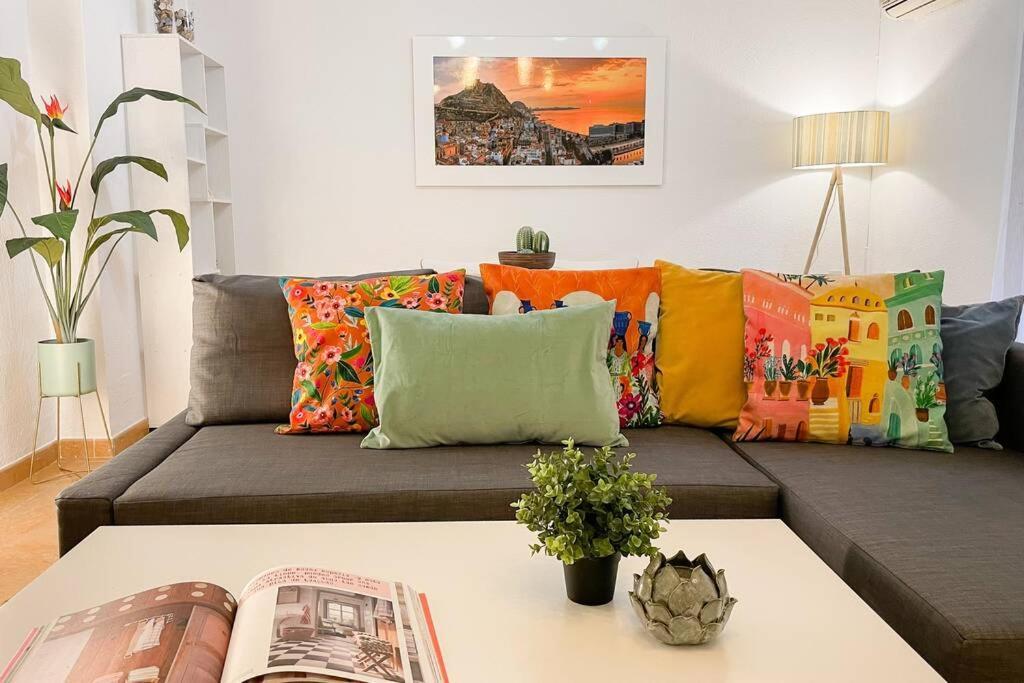 Coqueto Y Amplio Apartamento A 15 Min De La Playa Alicante Dış mekan fotoğraf