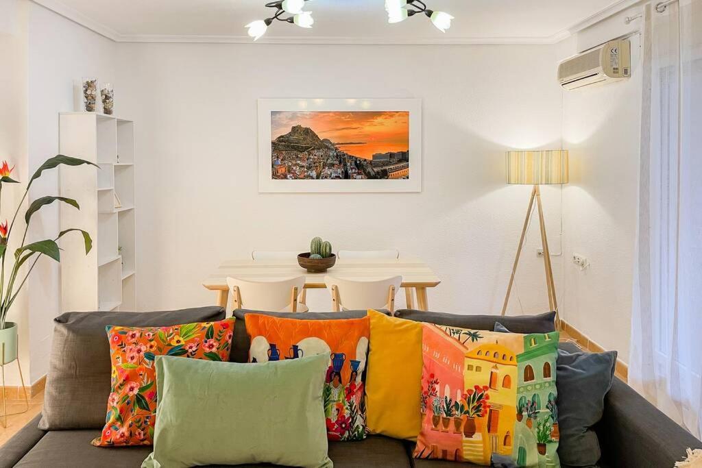 Coqueto Y Amplio Apartamento A 15 Min De La Playa Alicante Dış mekan fotoğraf